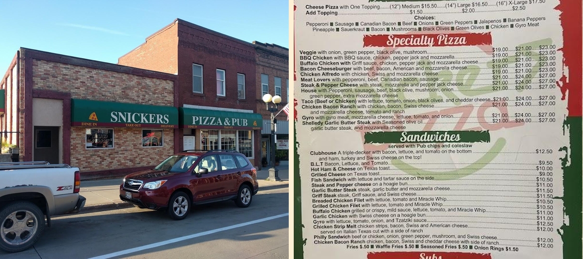 Snickers Pizza & Pub Chisholm